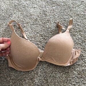 Victoria’s Secret Padded Perfect Coverage nude Bra 32B